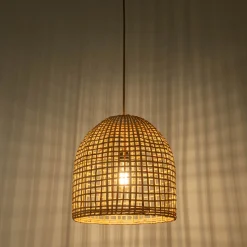 Suspension Naturelle|Suspension Non-Électrifiée*alinea Suspension non électrifiée en rotin D40xH40cm - Naturel