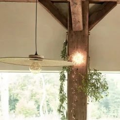 Lustre De Salle À Manger|Lustre*alinea Suspension non électrifiée en rabane - D80cm Naturel