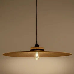 Lustre De Salle À Manger|Lustre*alinea Suspension non électrifiée en rabane - D80cm Naturel