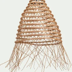 Lustre De Salle À Manger|Lustre*alinea Suspension non électrifiée fait main E27 en palmier D40cm - Naturel