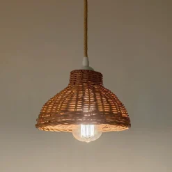 Suspension Naturelle|Suspension Non-Électrifiée*alinea Suspension non électrifiée en rotin D20cm - Naturel