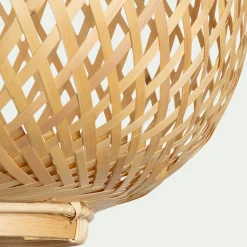 Lustre De Salle À Manger|Lustre*alinea Suspension non électrifiée en bambou - D30cm Naturel