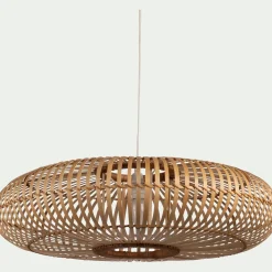 Lustre De Salle À Manger|Lustre*alinea Suspension non-électrifiée en bambou - D45cm Naturel