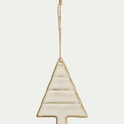 Suspension De Noël*alinea Suspension sapin déco de Noël en porcelaine - (modèle aléatoire) Naturel
