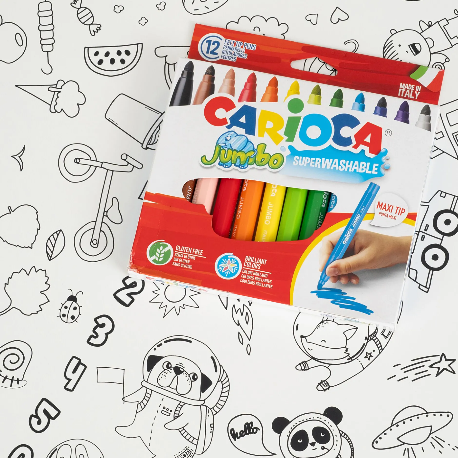 Table Et Chaise Enfant*alinea Table à colorier D50xH41,6cm - Blanc