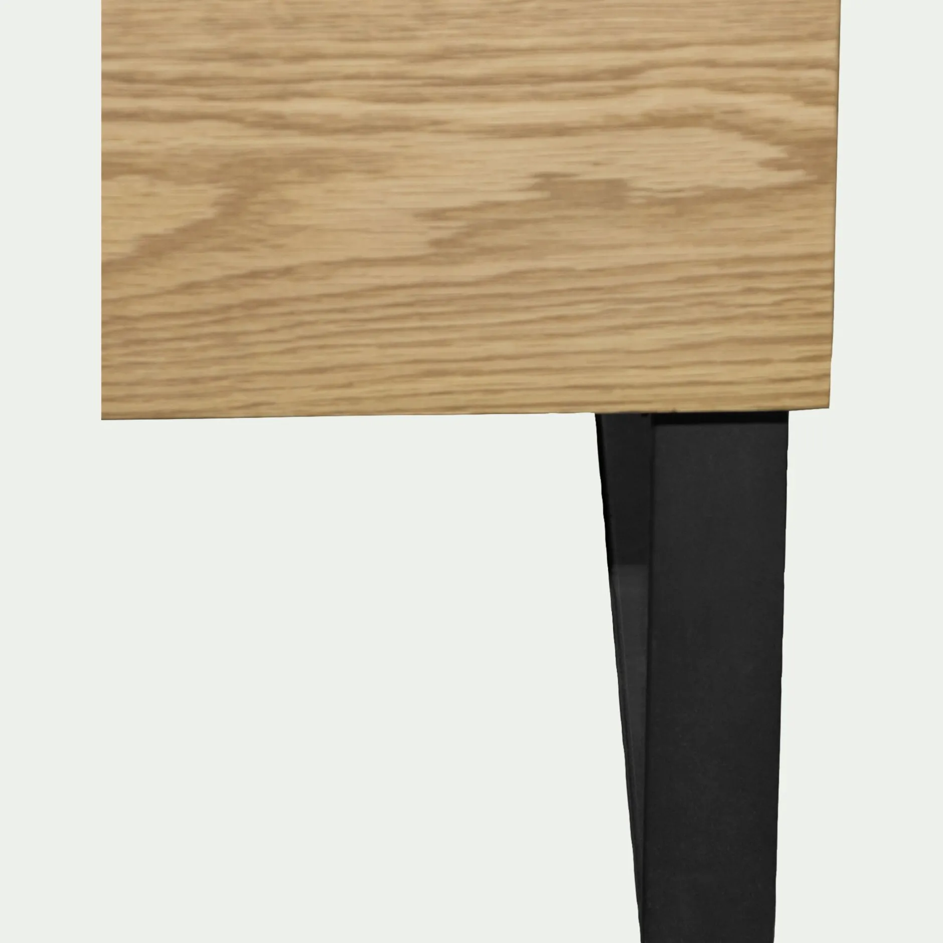 Table Basse*alinea Table basse avec plateau relevable en bois L110cm - Bois clair