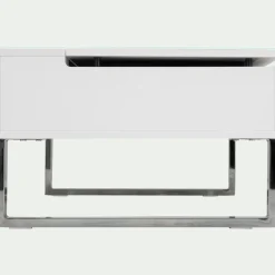 Table Basse*alinea Table basse avec tablette relevable - Blanc