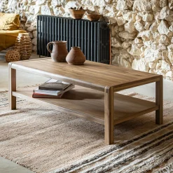 Table Basse*alinea Table basse en acacia - Bois clair