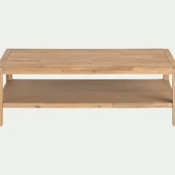 Table Basse*alinea Table basse en acacia - Bois clair