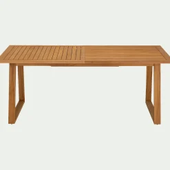 Table De Jardin*alinea Table de jardin extensible en teck FSC - (8 à 10 places) Bois clair
