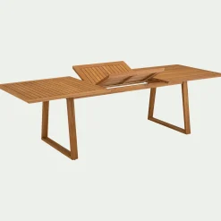 Table De Jardin*alinea Table de jardin extensible en teck FSC - (8 à 10 places) Bois clair