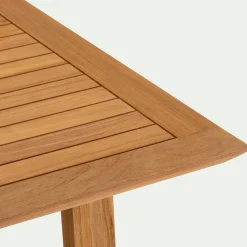Table De Jardin*alinea Table de jardin extensible en teck FSC - (8 à 10 places) Bois clair