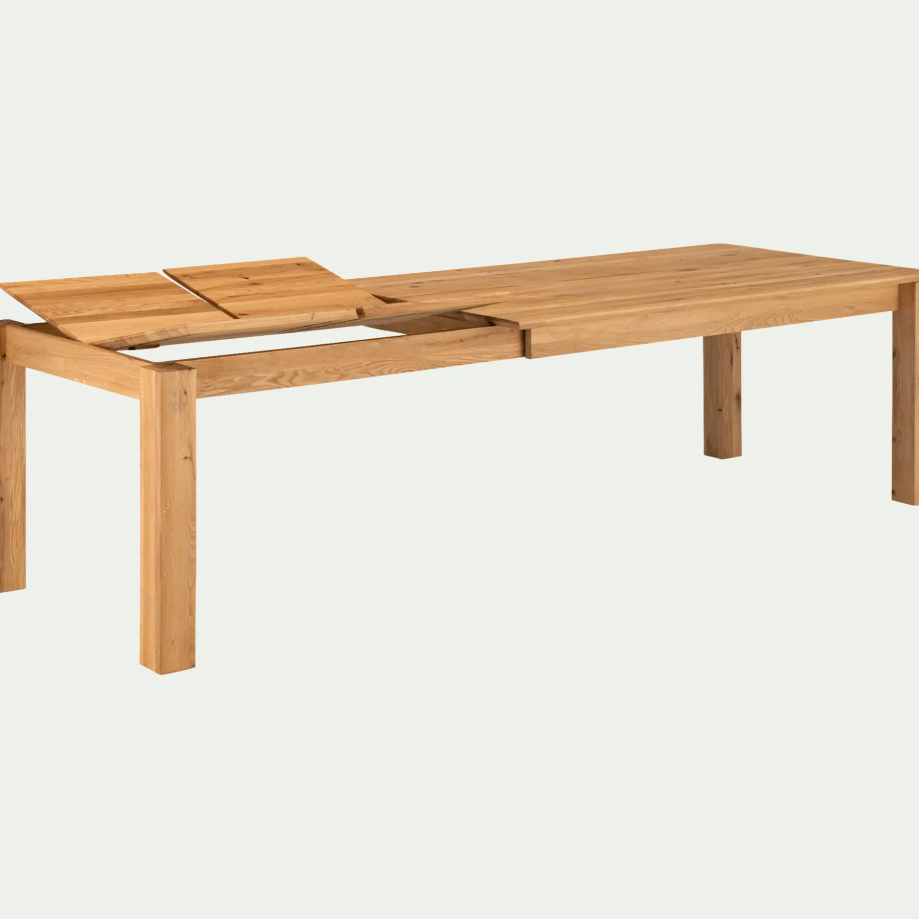 Table Extensible*alinea Table de repas extensible en chêne - (8 à 12 places) Bois clair