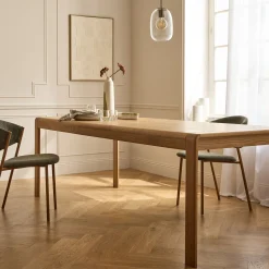 Table Extensible*alinea Table de repas extensible en chêne - (10 à 12 places) Bois clair