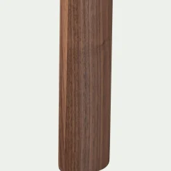 Table De Salle À Manger*alinea Table de repas fixe en noyer massif - (6 places) Bois foncé