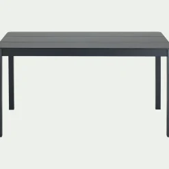 Table De Jardin*alinea Table de repas jardin en aluminium et duraboard - (6 places) Noir