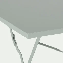 Table De Jardin*alinea Table de repas jardin pliante en acier - olivier (2 places) Vert