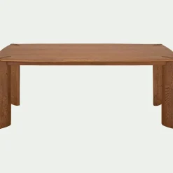 Table De Salle À Manger*alinea Table de repas rectangulaire en chêne massif - (8 places) Bois clair