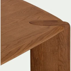 Table De Salle À Manger*alinea Table de repas rectangulaire en chêne massif - (8 places) Bois clair