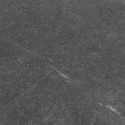 Table De Salle À Manger*alinea Table de repas rectangulaire en pierre et acier - anthracite (10 places) Gris