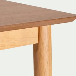 Table De Salle À Manger*alinea Table de repas rectangulaire en chêne et hévéa - (6 places) Bois clair