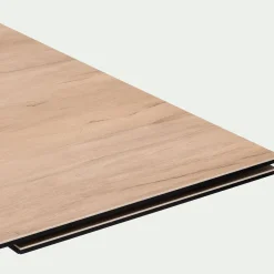 Table Extensible|Table De Salle À Manger*alinea Table de repas rectangulaire extensible en céramique - (10 à 12 places) Bois clair