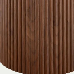 Table De Salle À Manger*alinea Table de repas ronde en bois - (6 places) Bois foncé