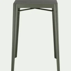 Table Haute De Jardin|Table De Jardin*alinea Table haute de jardin en acier - cèdre (2 places) Vert