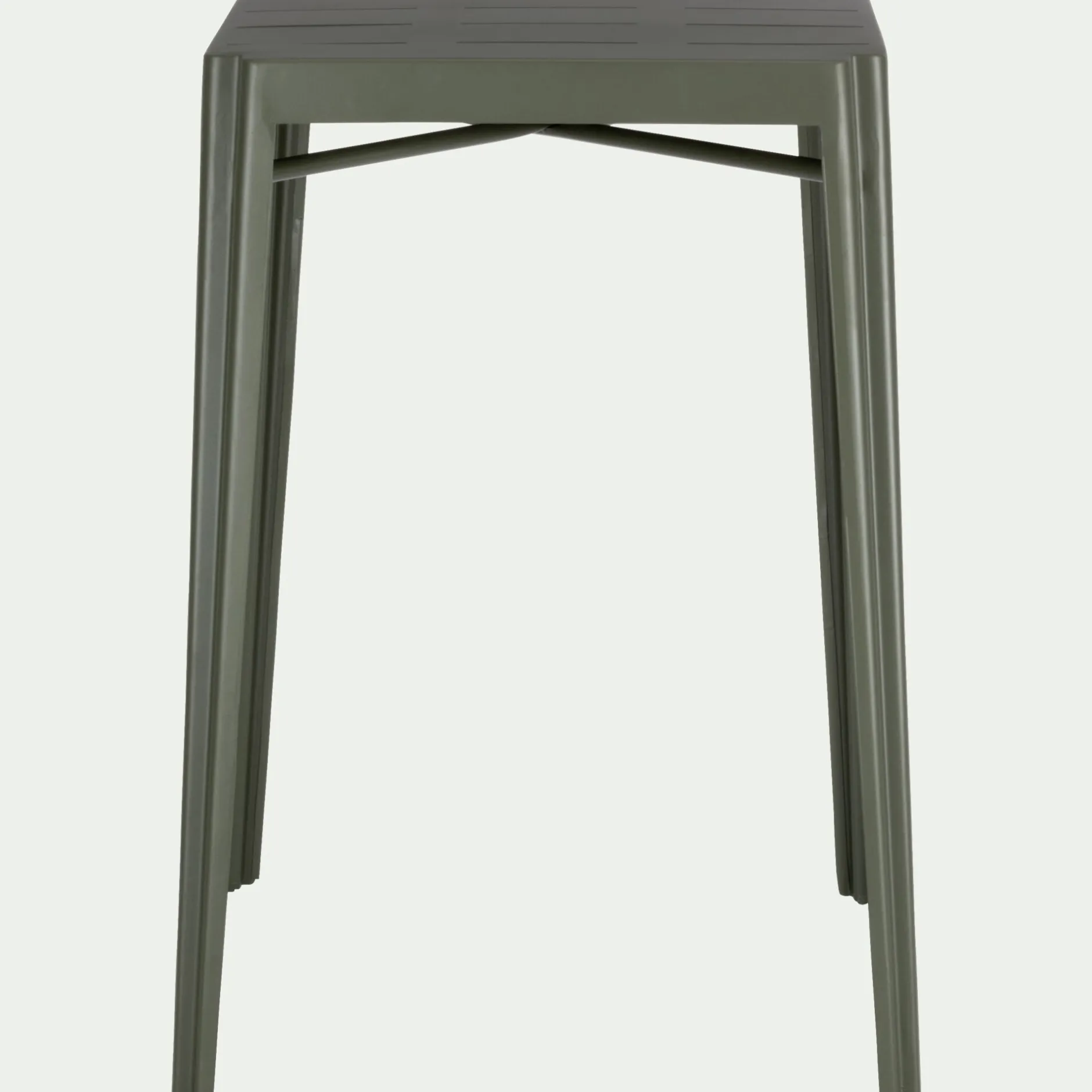 Table Haute De Jardin|Table De Jardin*alinea Table haute de jardin en acier - cèdre (2 places) Vert