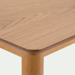 Table Haute Et Bar|Table De Salle À Manger*alinea Table haute rectangulaire en chêne et hévéa - (6 places) Bois clair