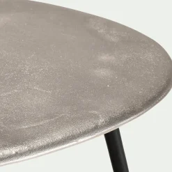 Bout De Canapé|Table Basse*alinea Tables gigognes en fonte d'aluminium - Doré