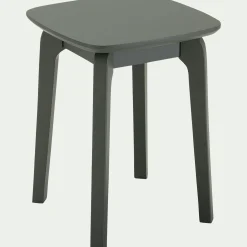 Table De Chevet|Tabouret*alinea Tabouret bas en bois d'hévéa H45cm - cèdre Vert