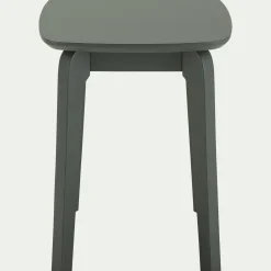 Table De Chevet|Tabouret*alinea Tabouret bas en bois d'hévéa H45cm - cèdre Vert