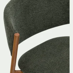 Tabouret Haut De Bar*alinea Tabouret haut de repas en tissu H66cm - Vert