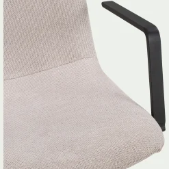 Tabouret Haut De Bar*alinea Tabouret haut en tissu H114cm - Beige