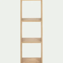 Rangement À Composer|Bibliothèque Et Étagère*alinea Étagère 3 cases en chêne - Bois clair