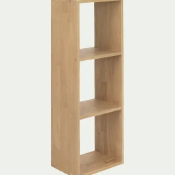 Rangement À Composer|Bibliothèque Et Étagère*alinea Étagère 3 cases en chêne - Bois clair