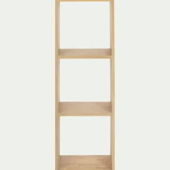 Rangement À Composer|Bibliothèque Et Étagère*alinea Étagère 3 cases en chêne - Bois clair