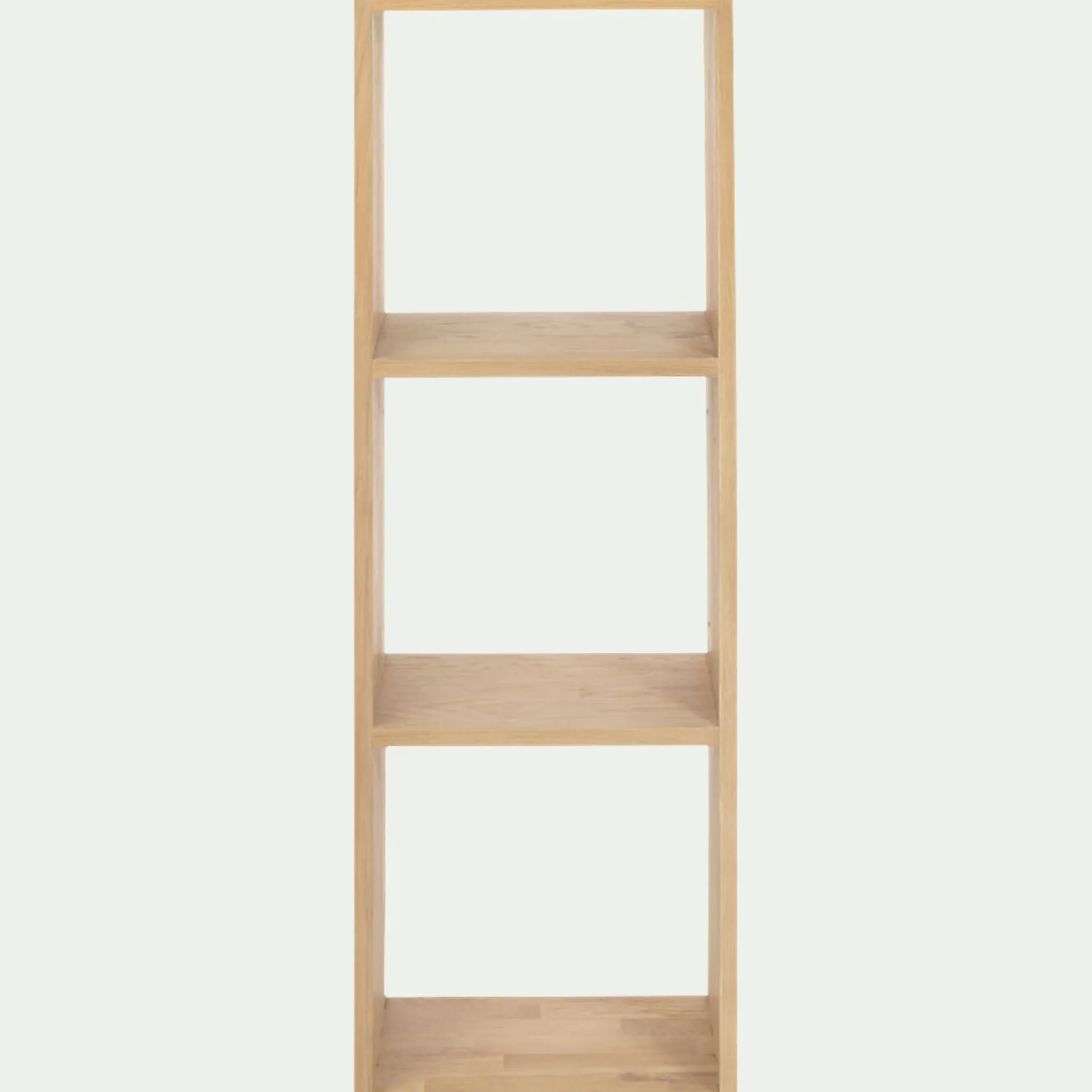 Rangement À Composer|Bibliothèque Et Étagère*alinea Étagère 3 cases en chêne - Bois clair