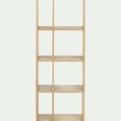 Rangement À Composer|Bibliothèque Et Étagère*alinea Étagère 8 cases en chêne lamellé - Bois clair