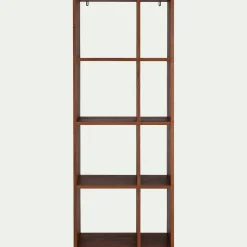 Rangement À Composer|Bibliothèque Et Étagère*alinea Étagère 8 cases en chêne massif - Bois foncé