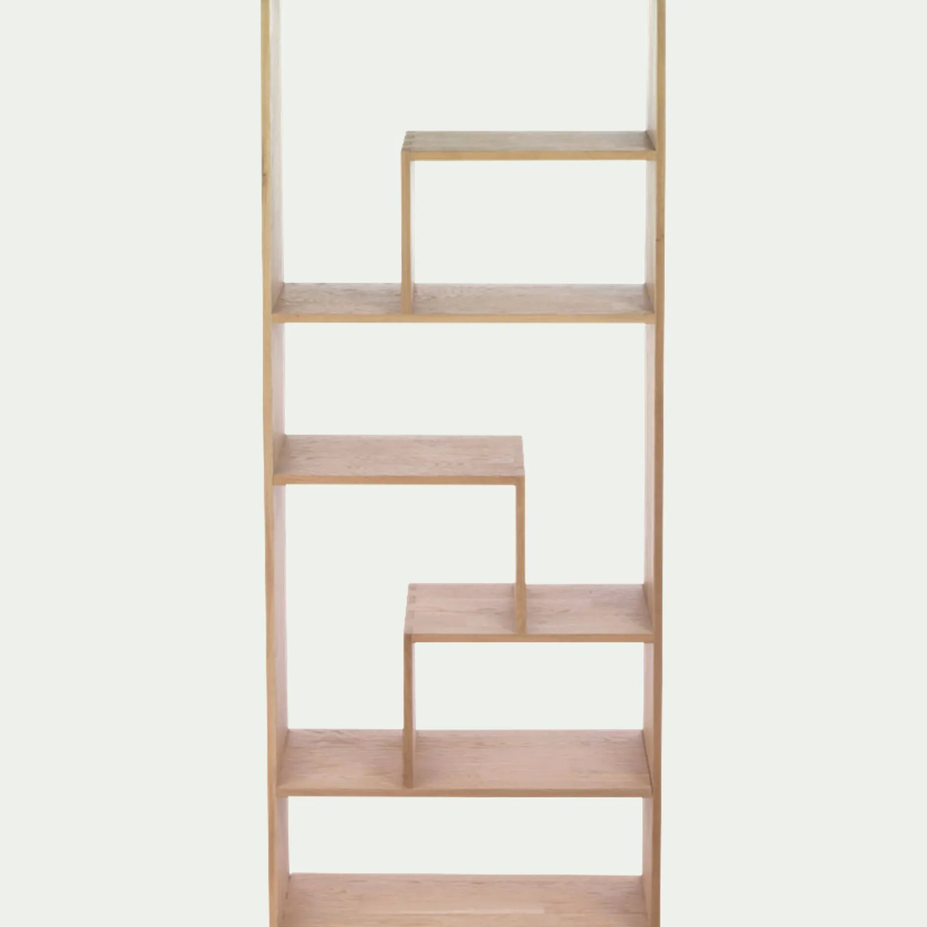 Rangement À Composer|Bibliothèque Et Étagère*alinea Étagère en chêne forme destructurée - Bois clair