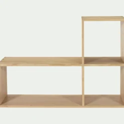 Rangement À Composer|Bibliothèque Et Étagère*alinea Étagère en L en chêne Bois clair
