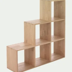 Rangement À Composer|Bibliothèque Et Étagère*alinea Étagère escalier en chêne - Bois clair