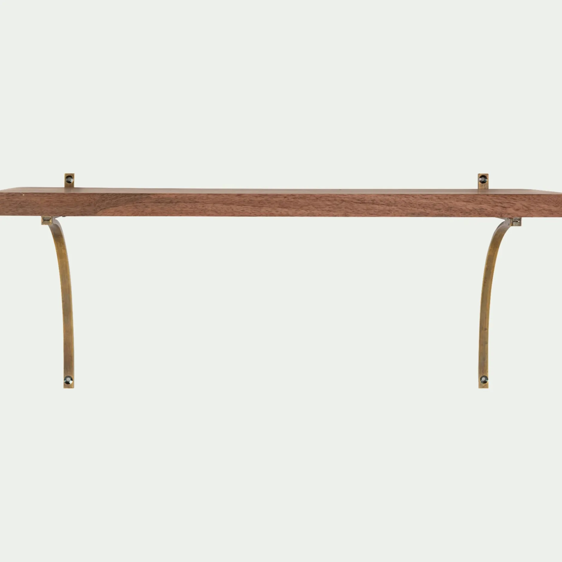 Étagère Murale*alinea Étagère murale décorative en bois de manguier L60cm - Naturel
