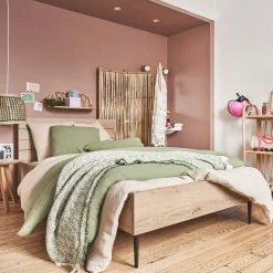 Matelas Enfant|Déco Murale*alinea Étagère murale décorative en rotin - L61xH21cm Naturel