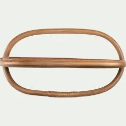 Étagère Murale*alinea Étagère murale décorative en rotin - L40xH23cm Naturel