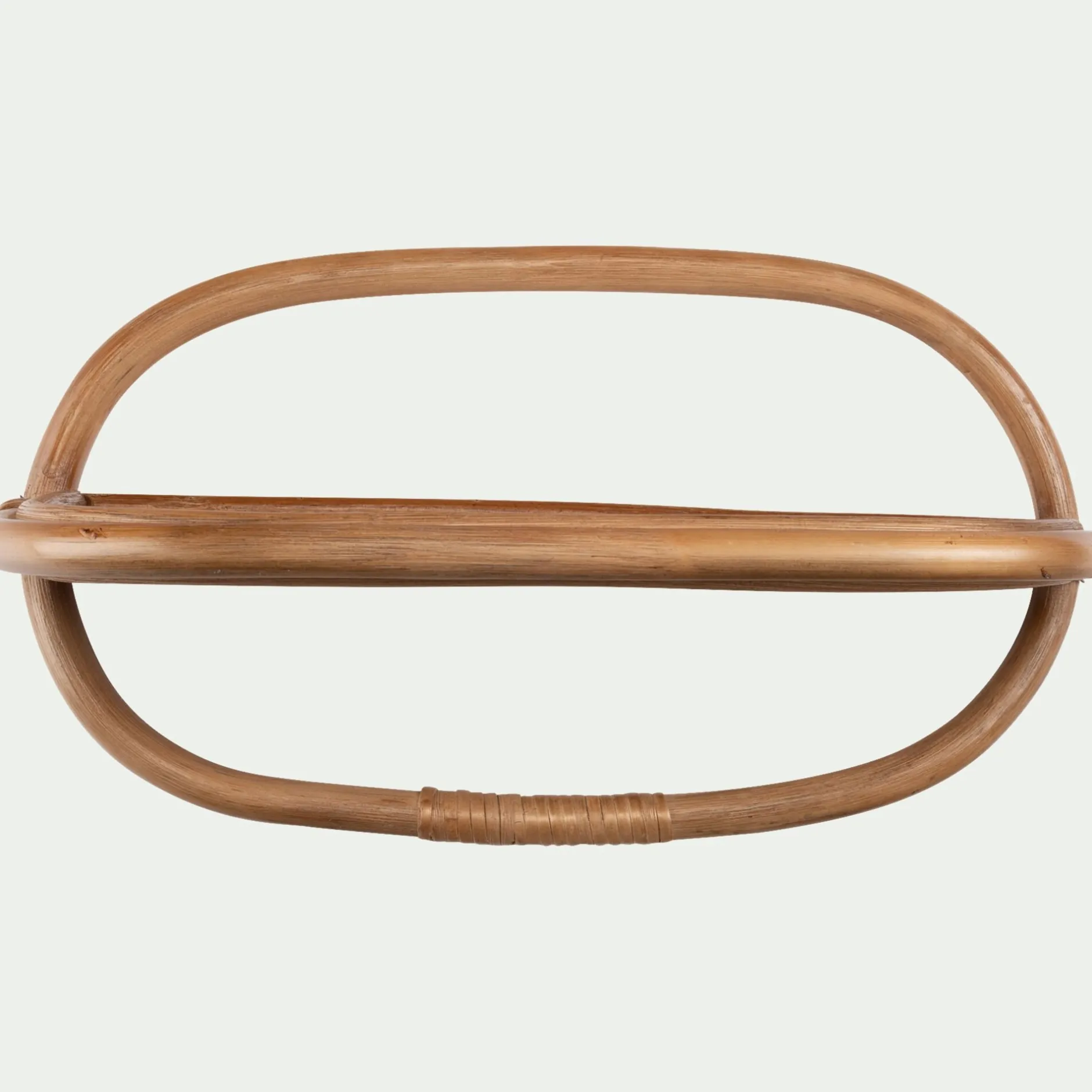 Étagère Murale*alinea Étagère murale décorative en rotin - L40xH23cm Naturel