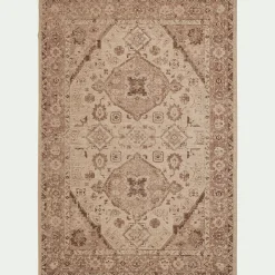 Tapis De Salon*alinea Tapis à motif oriental 120x170cm - Marron