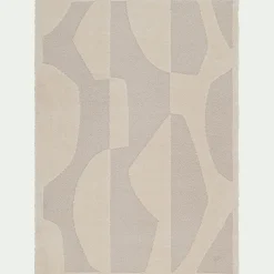 Tapis De Salon*alinea Tapis à motifs abstraits - 120x170cm Beige